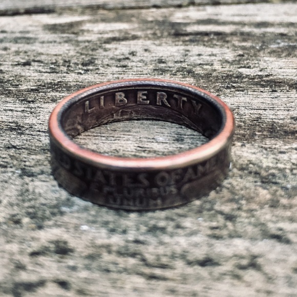 Washington Quarter Coin Ring *Tails* 1965-1998 - Picture 4 of 4